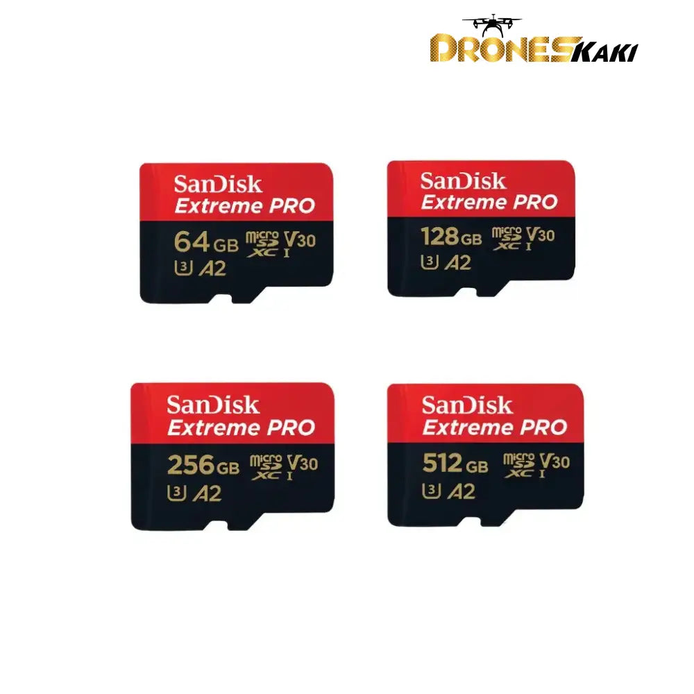 SanDisk Extreme Pro SDXC UHS-I A2 64GB 128GB 256GB 512GB