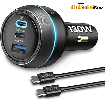 Watermarked - LKTOP 130W Drone Car Charger