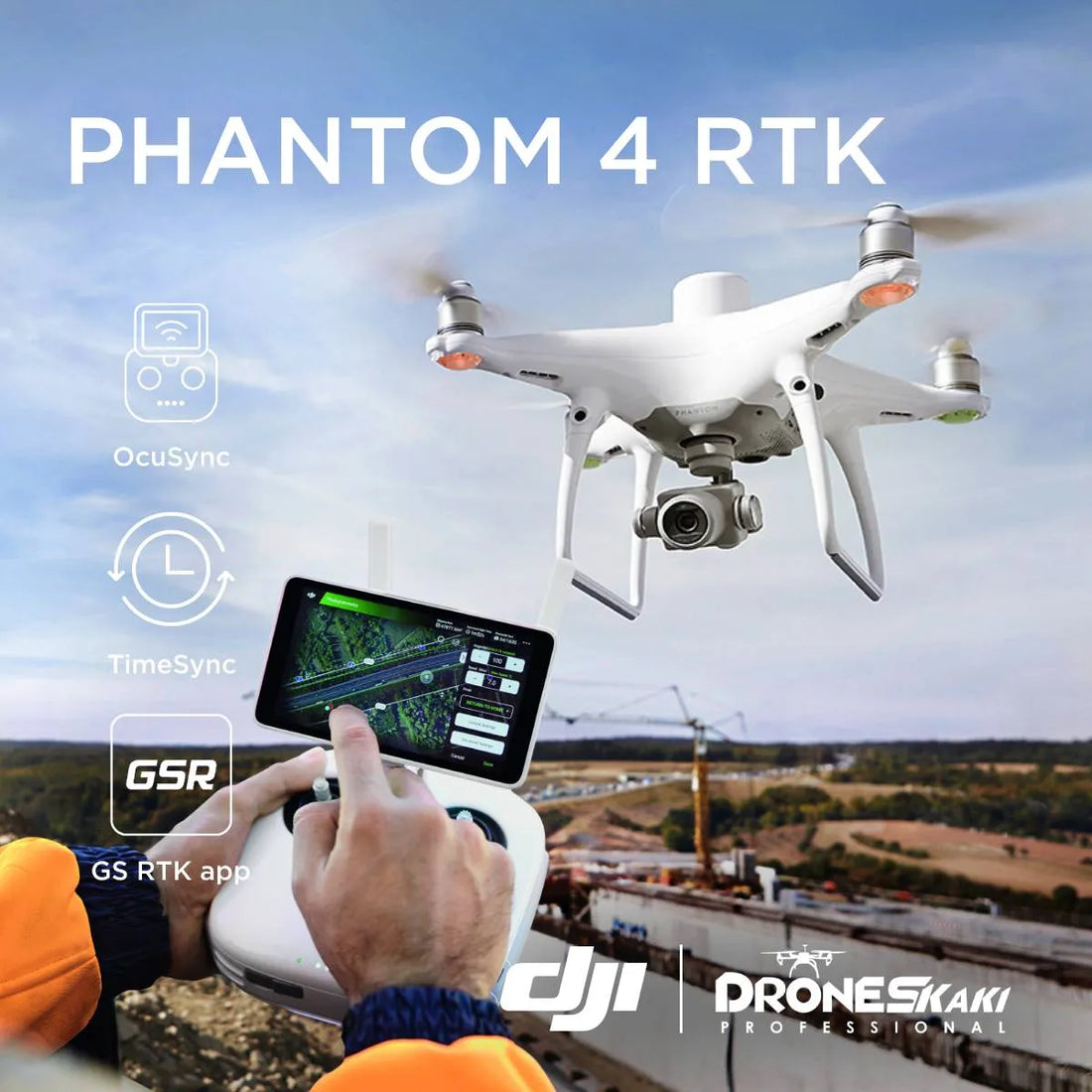 DJI Phantom 4 RTK in Mapping