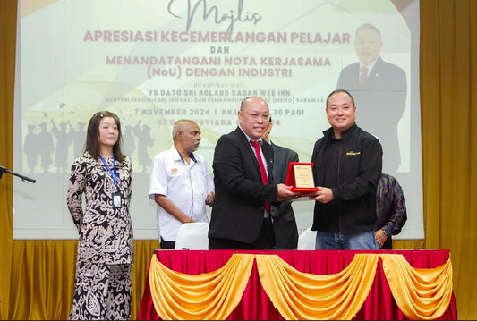 NOU Signing Ceremony with  Kolej Vokasional Kuching, Sarawak