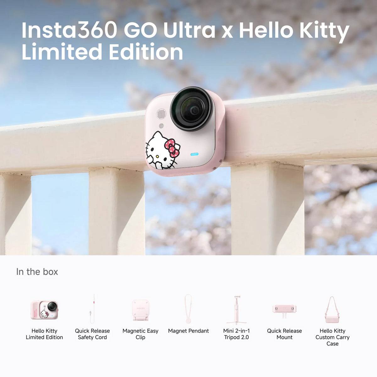 Insta360 GO Ultra x Hello Kitty Limited Edition