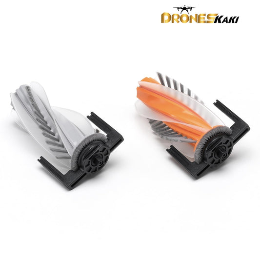 ROMO Roller Brush with Bristles and Rubber