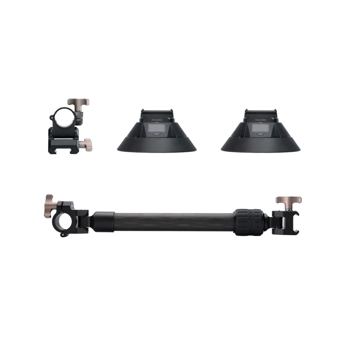 Dual Electric Suction Cup Car Mount
