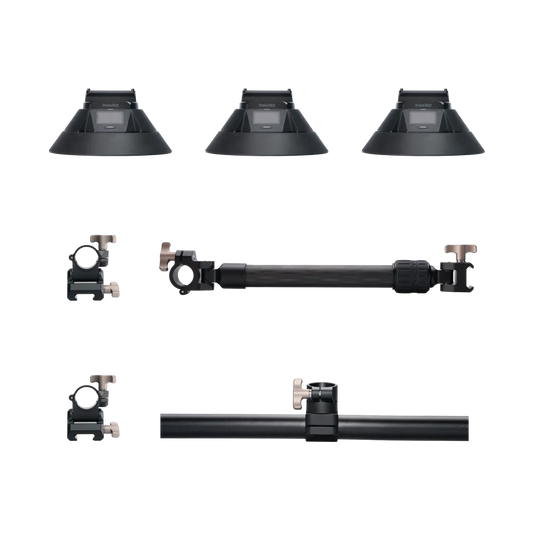 Triple Electric Suction Cup Car Mount