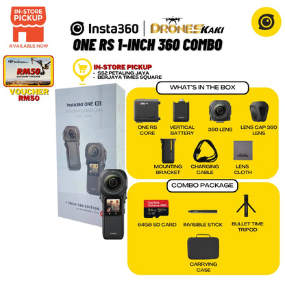 Insta360 ONE RS 1-inch 360