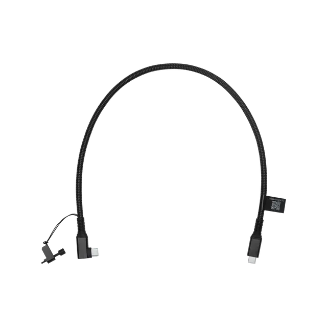 DJI SDR Transmission 2 L-Shaped USB-C Video Cable (DP, 50 cm)