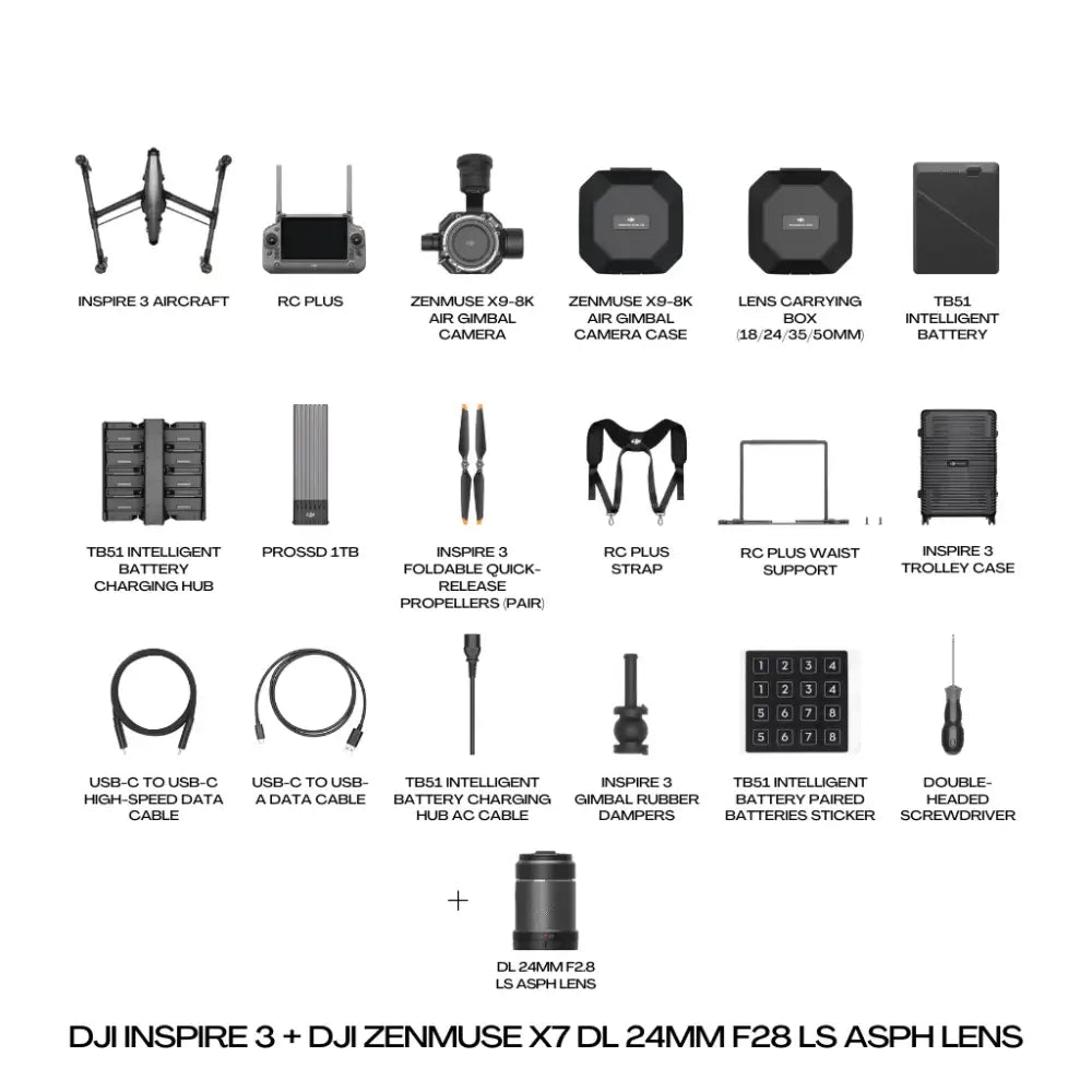 Dji Inspire 3 Dl 24Mm