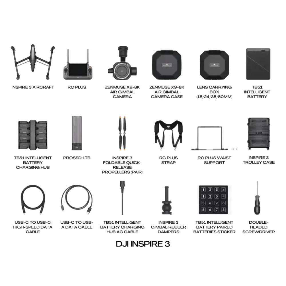 Dji Inspire 3 Standard (No Lens)