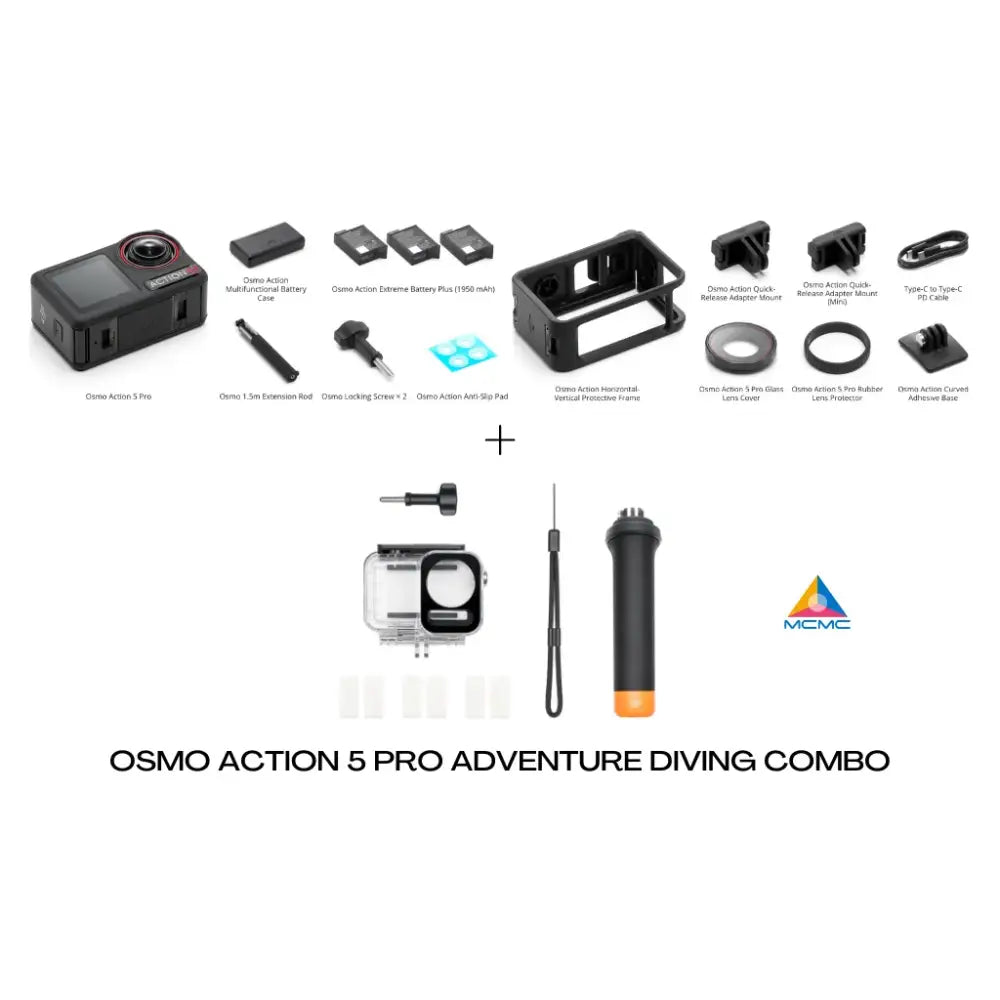 Dji Osmo Action 5 Pro Adventure Diving Combo