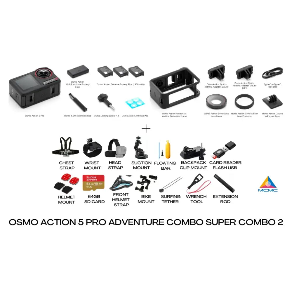 Dji Osmo Action 5 Pro Adventure Super Combo 2