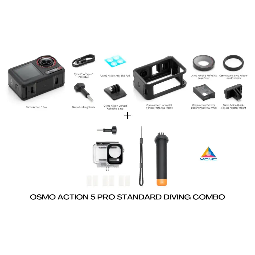 Dji Osmo Action 5 Pro Standard Diving Combo