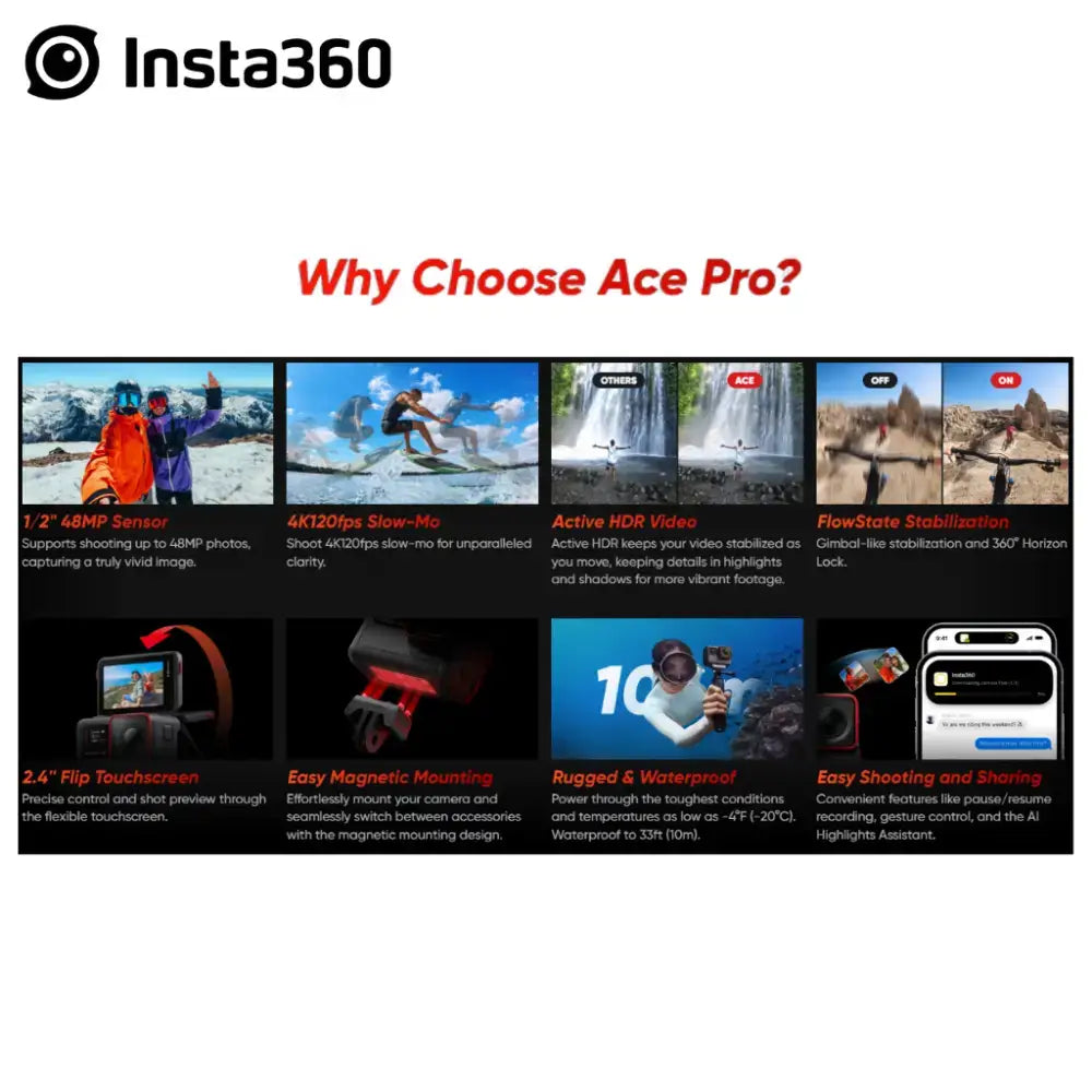 Insta360 Ace Pro &