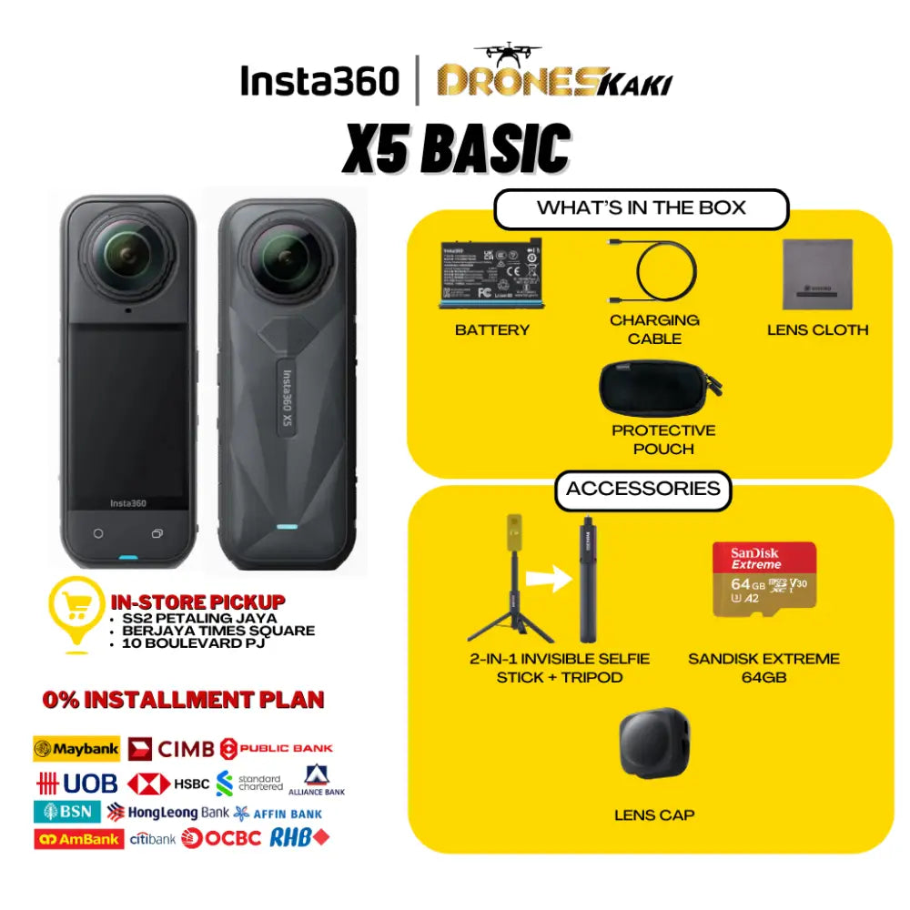 Insta360 X5 Basic
