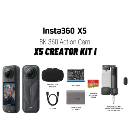 Insta360 X5 Creator Kit I