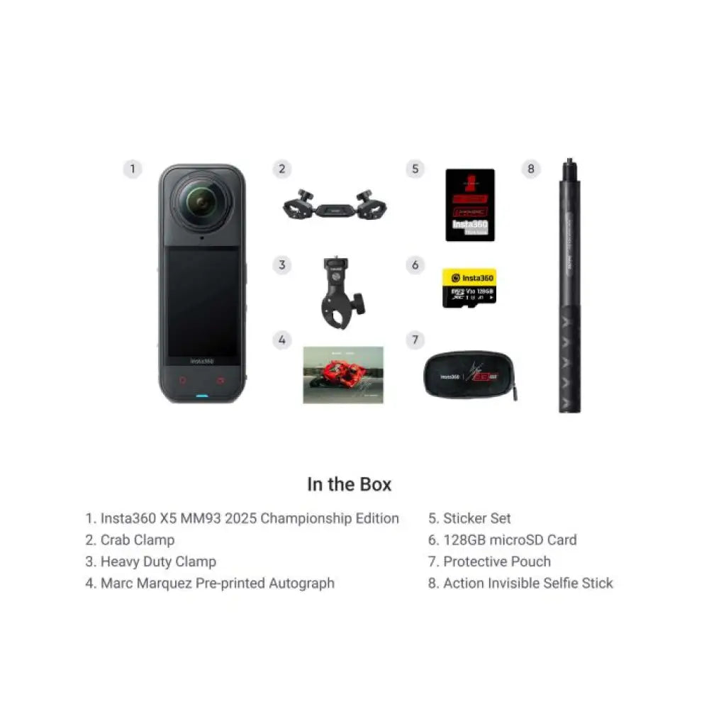 Insta360 X5 MM93 2025 Championship Edition