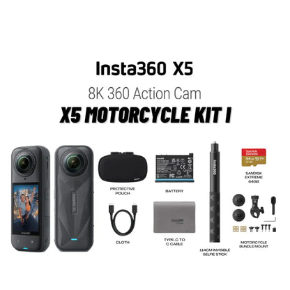Insta360 X5 Motorcycle Kit I