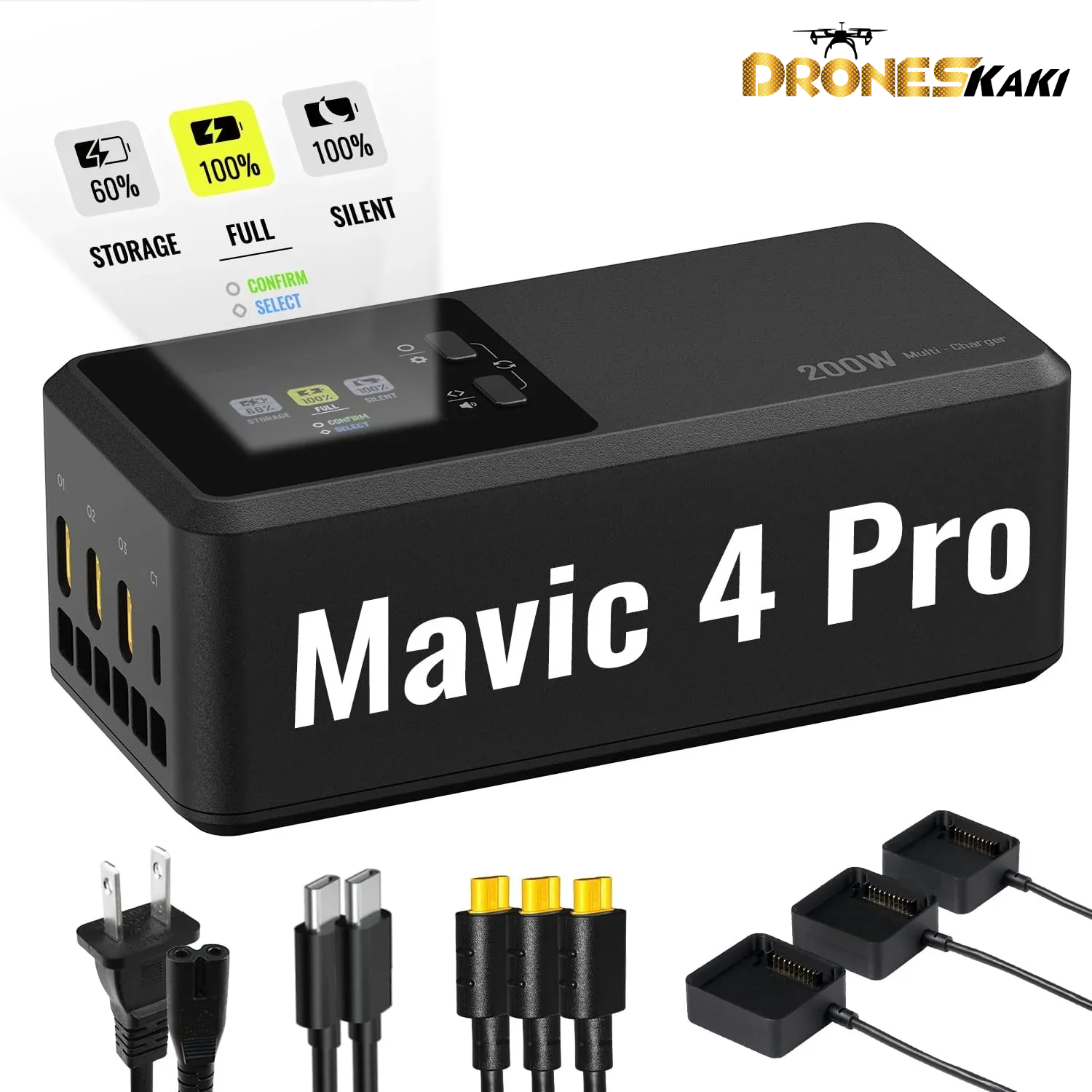 Watermarked - LKTOP 200W Mavic 4 Pro Three-Way Smart Charger