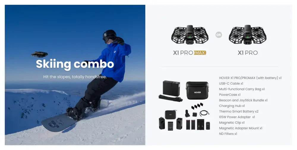 X1 Pro Skiing Combo