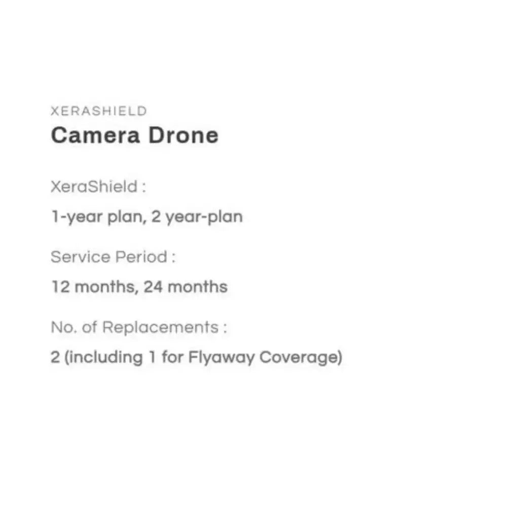 Xerashield Protection Plan - Dji Air 3